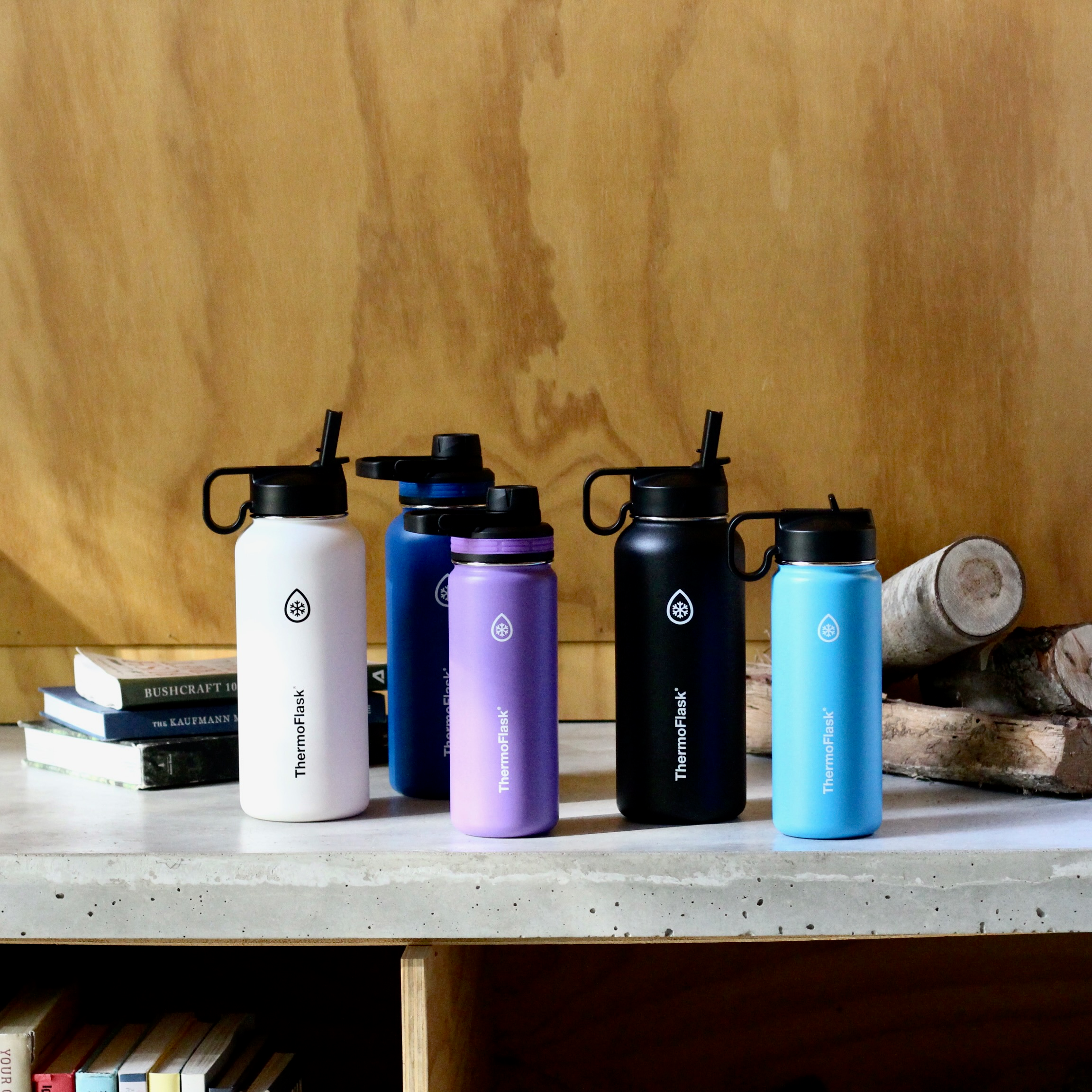 Upgraded Straw Lids for Thermoflask, Simple Modern, Iron Flask Lid Replacement, High Flow Bite Valve and Flex Handle for Hydro Flask Straw Lid Top