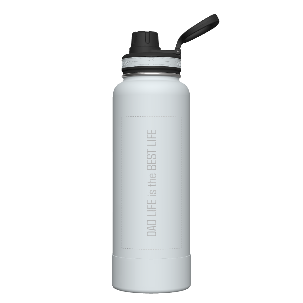 40 oz Bottle 2 Pack w/ Four Lid Combo - customized