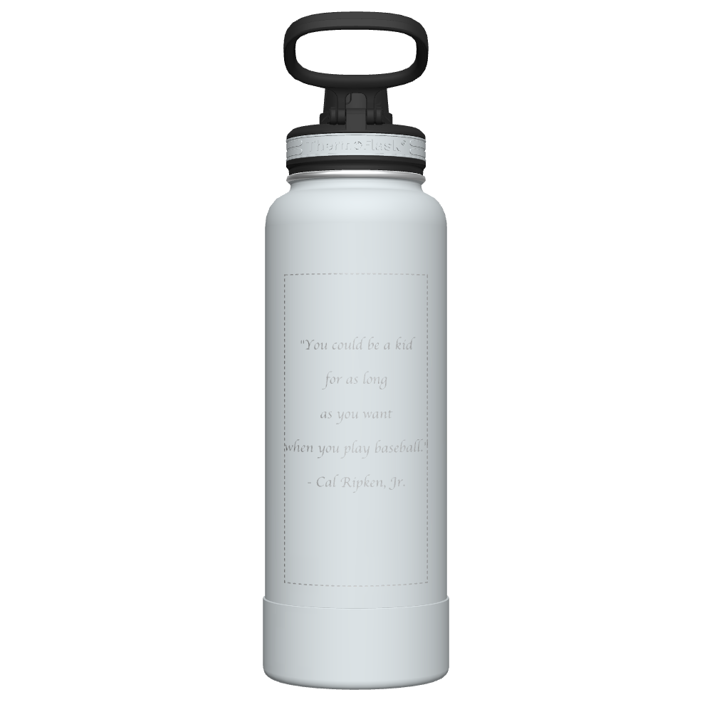 40 oz Bottle 2 Pack w/ Spout Lid - customized