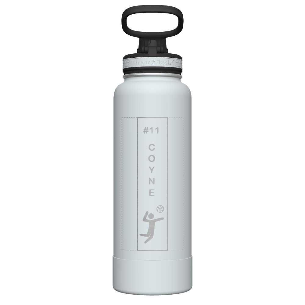 40 oz Bottle 2 Pack w/ Spout Lid - customized