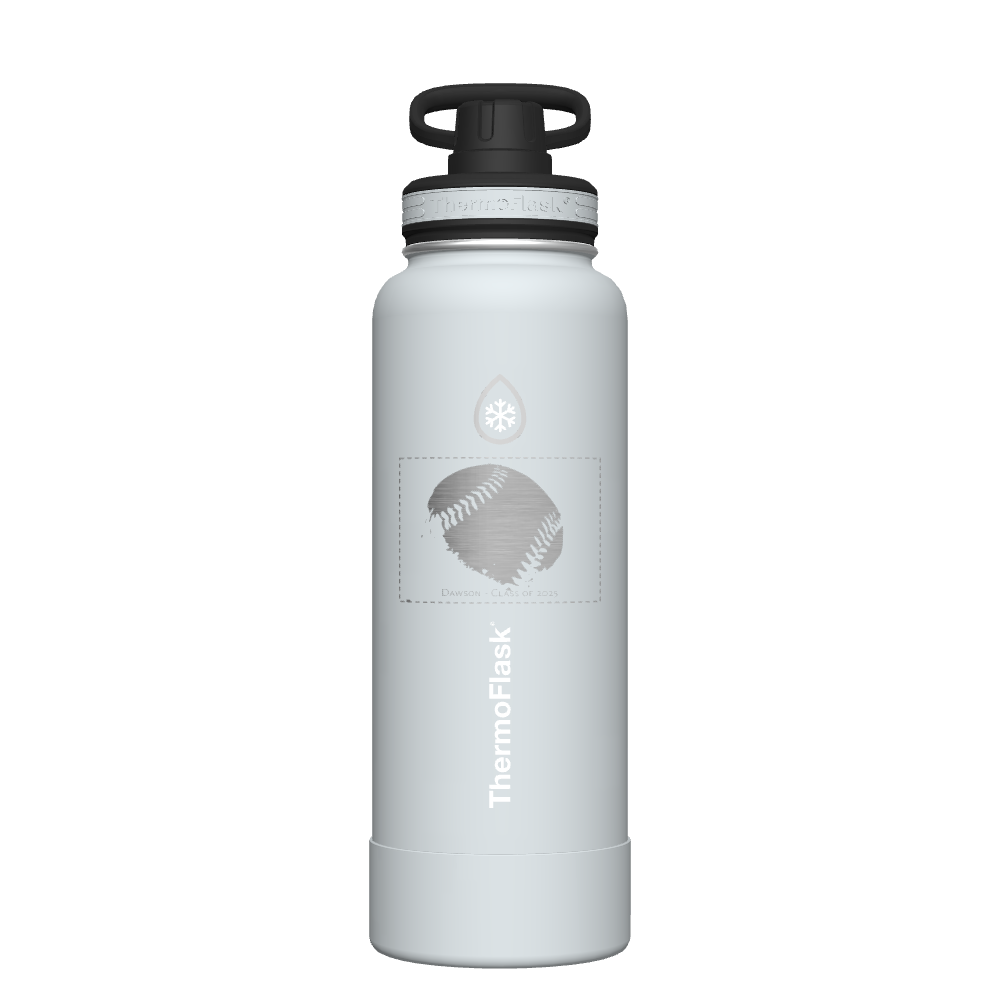 40 oz Bottle 2 Pack w/ Spout Lid - customized
