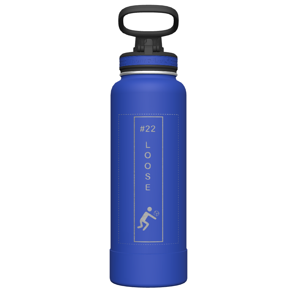 40 oz Bottle 2 Pack w/ Spout Lid - customized
