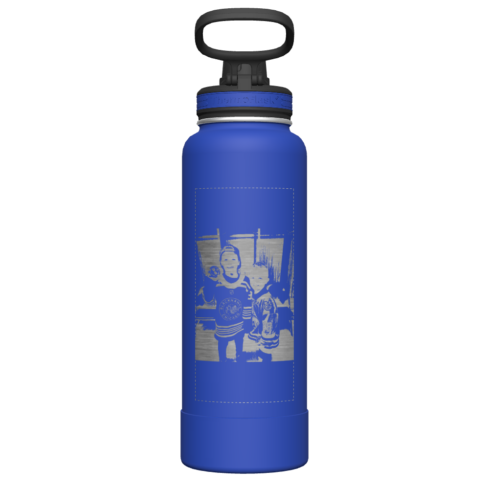 40 oz Bottle 2 Pack w/ Spout Lid - customized