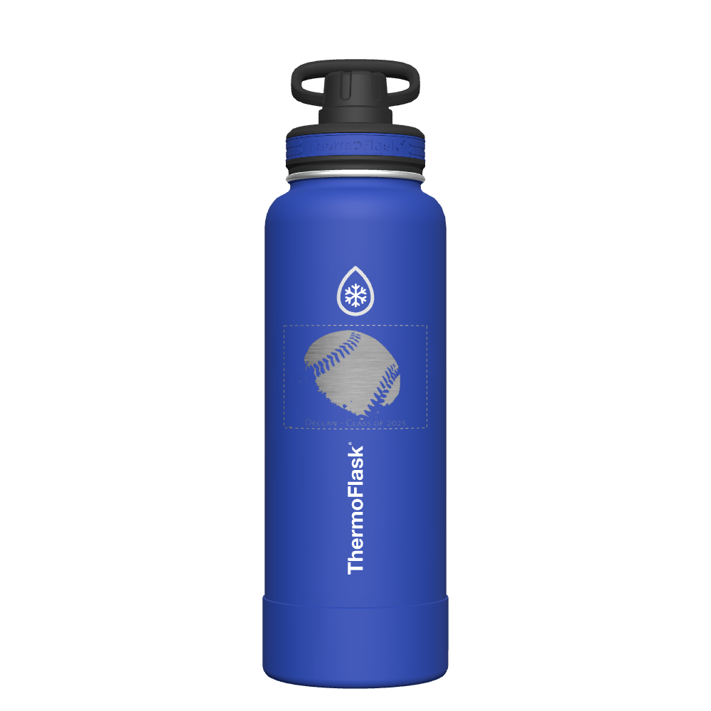 40 oz Bottle 2 Pack w/ Spout Lid - customized