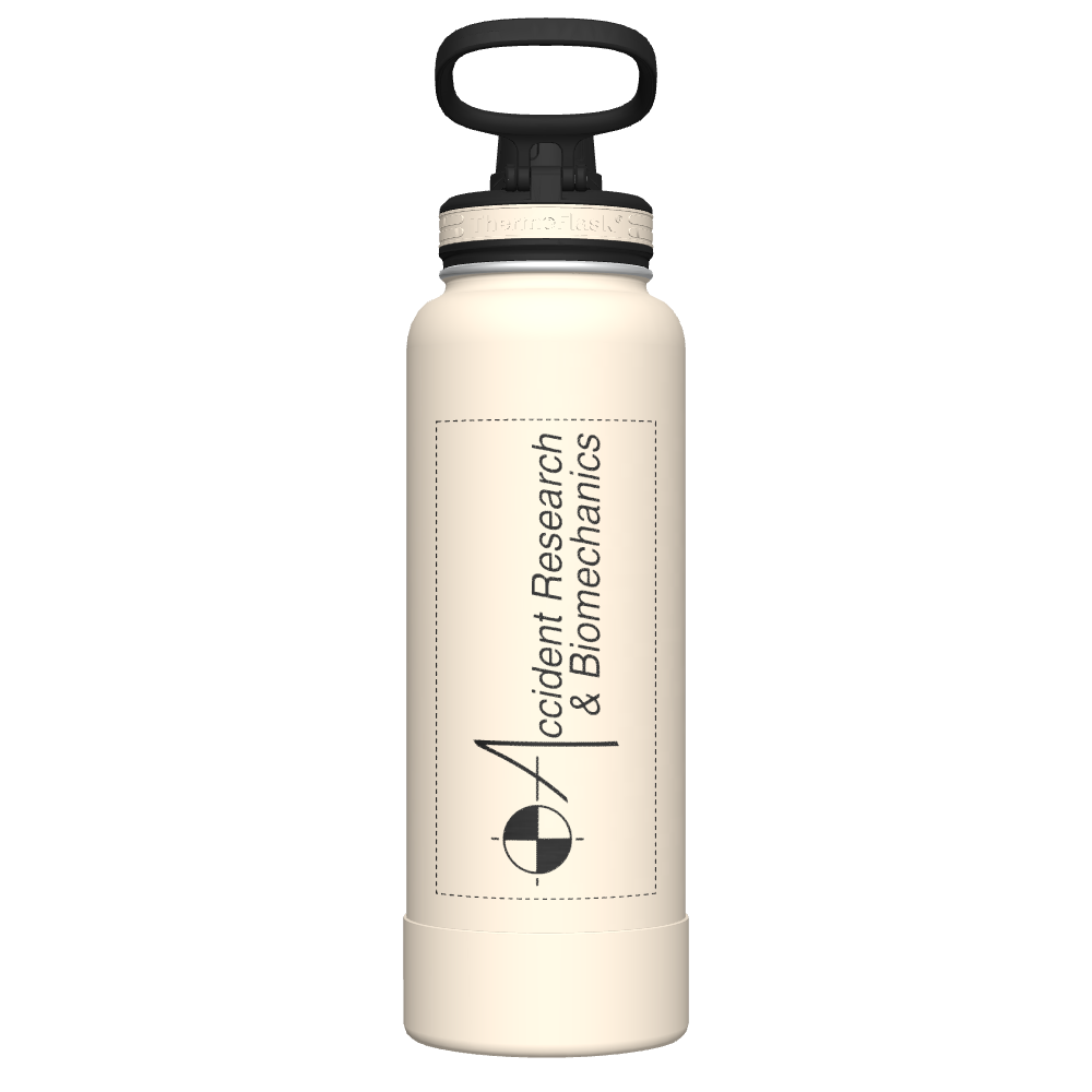 40 oz Bottle 2 Pack w/ Spout Lid + Straw Lid - customized