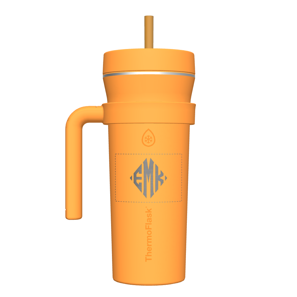 32oz Tumbler with Handle 2 Pack - customized