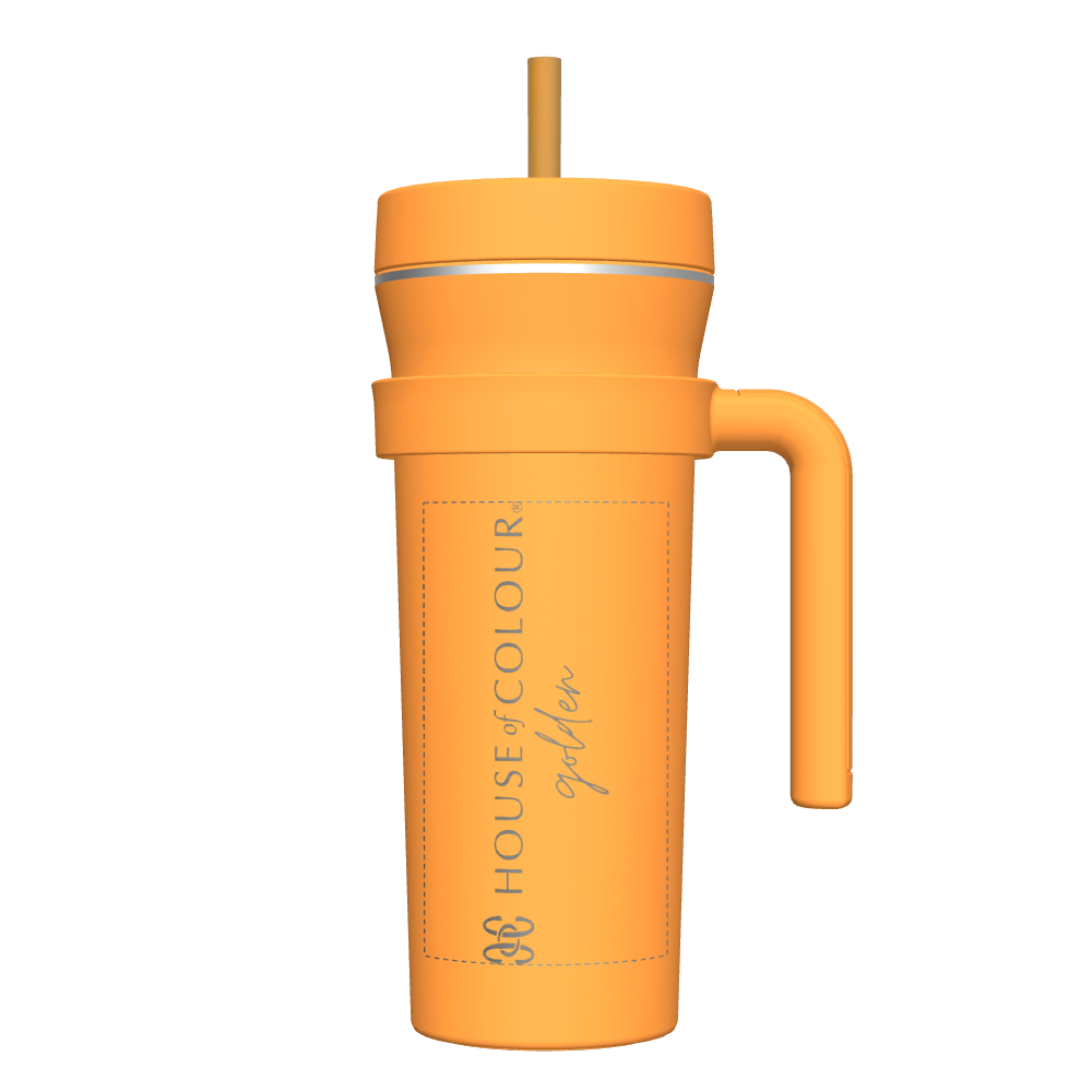 32oz Tumbler with Handle 2 Pack - customized