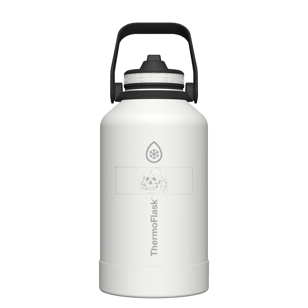 64 oz Straw Bottle - customized