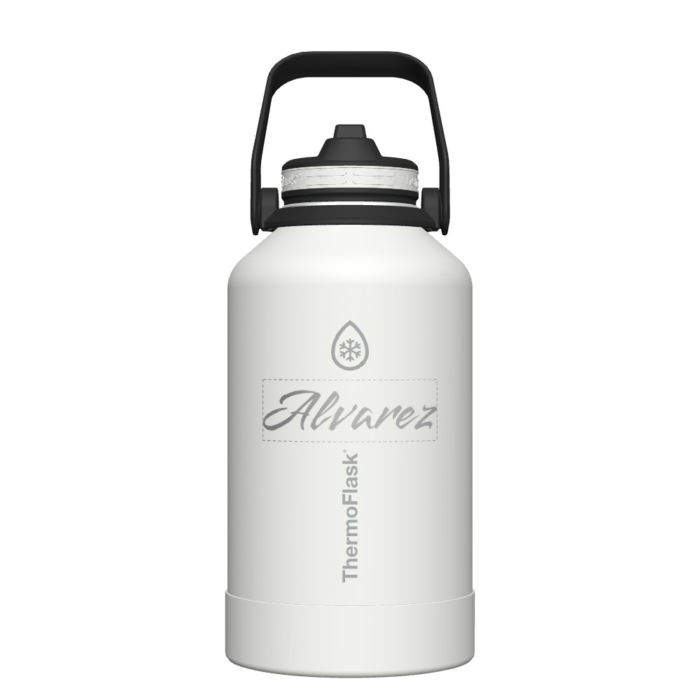 64 oz Straw Bottle - customized
