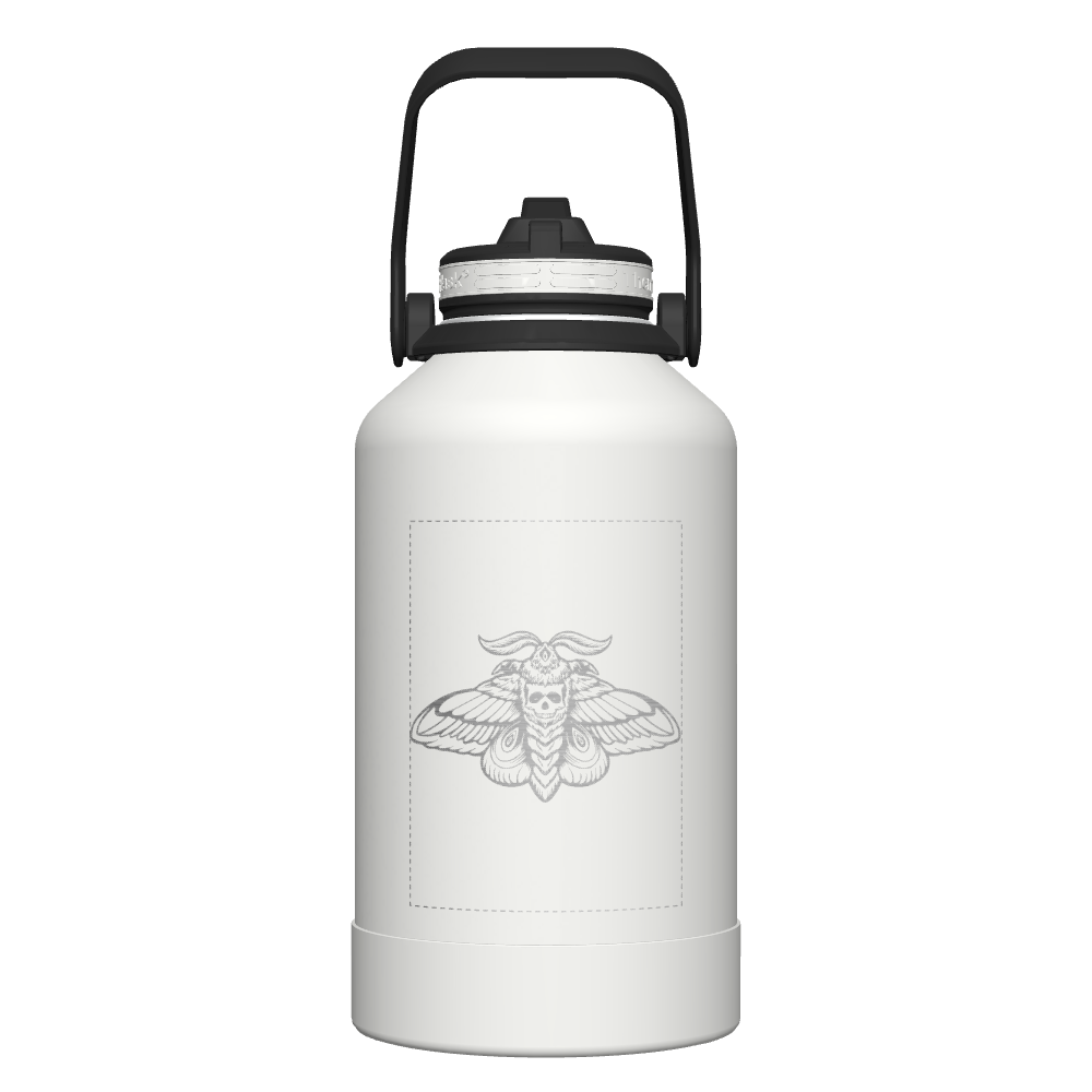 64 oz Straw Bottle - customized
