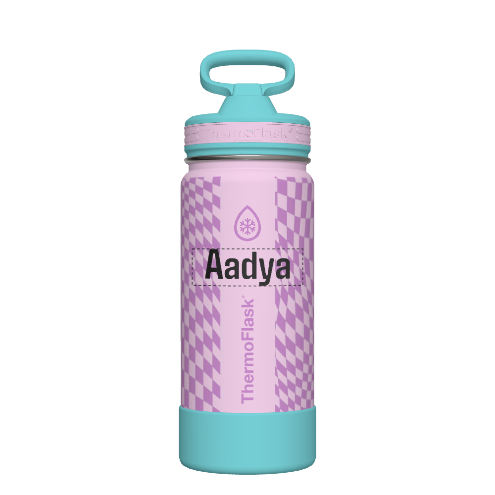 16oz Kids Straw Bottle 2pk - customized