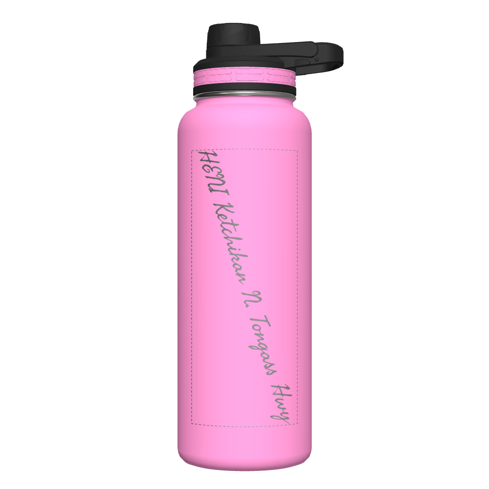 40 oz Bottle w/ Chug Lid - customized