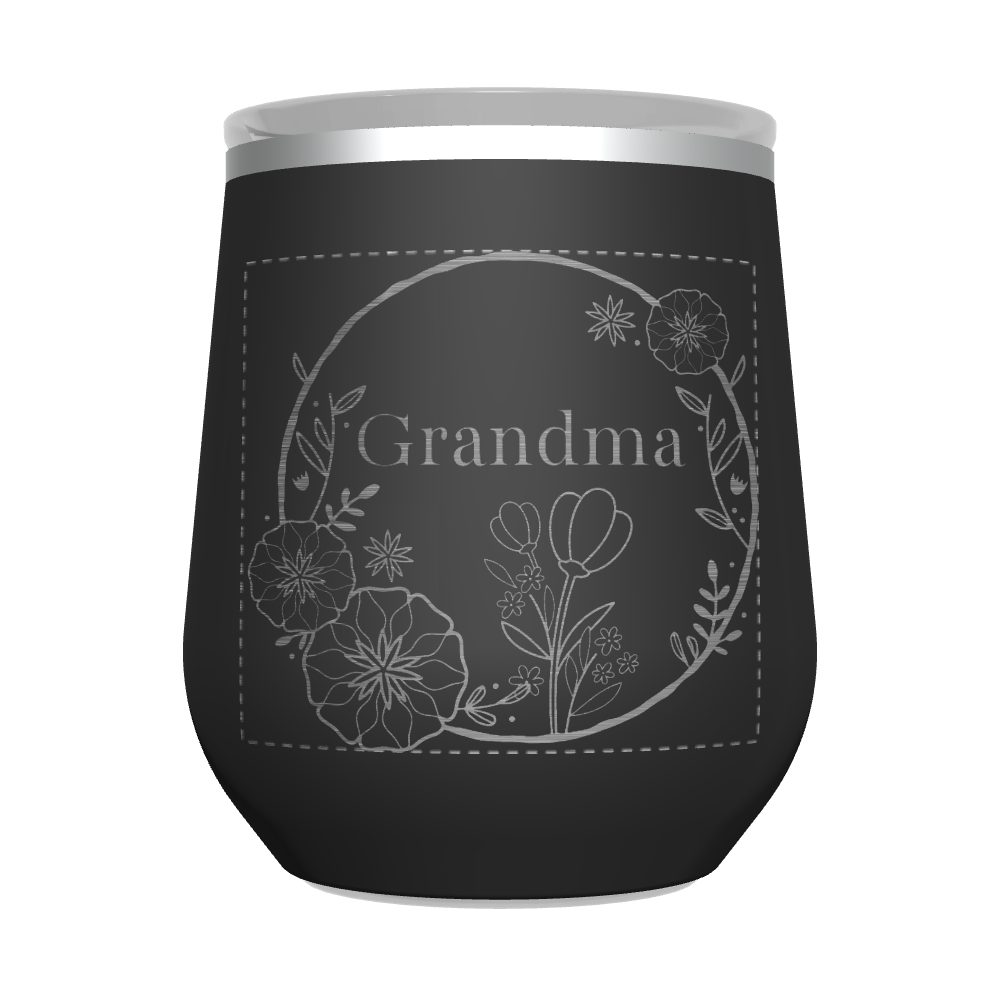12 oz Wine Tumbler - customized