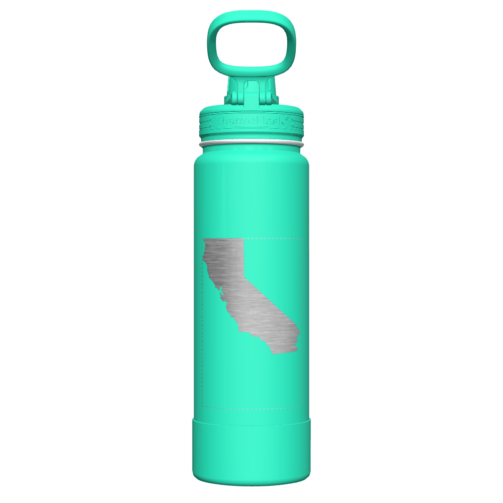 Water Bottle with Spout Lid - customized