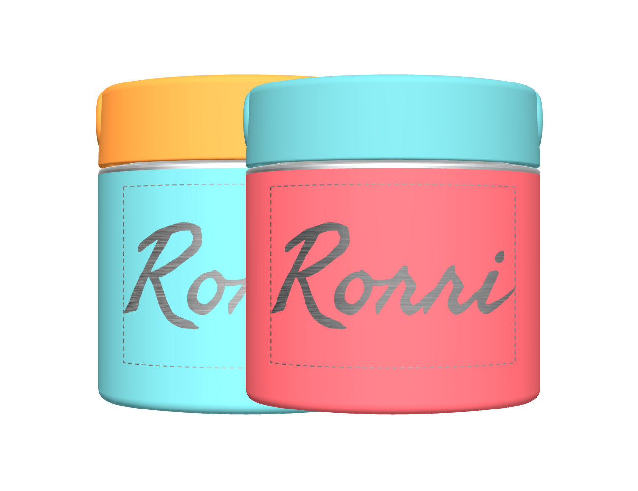 20oz Food Jar 2pk - customized
