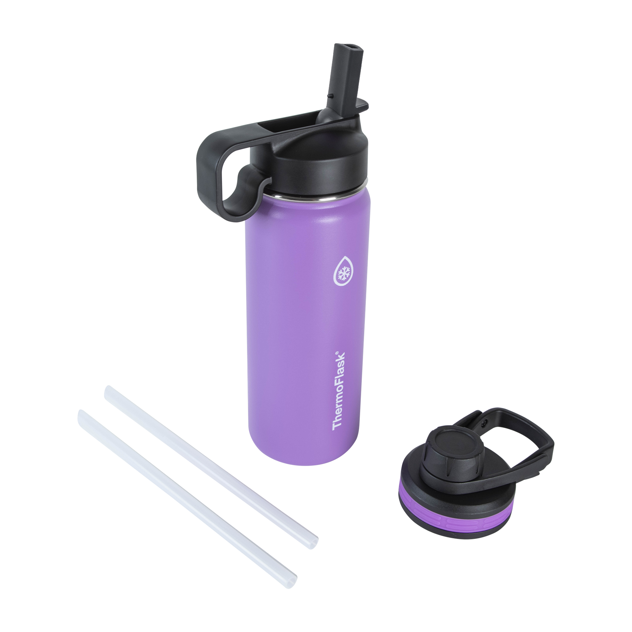 Pop-It Silicone Water Bottle Holder - Pick Your Plum