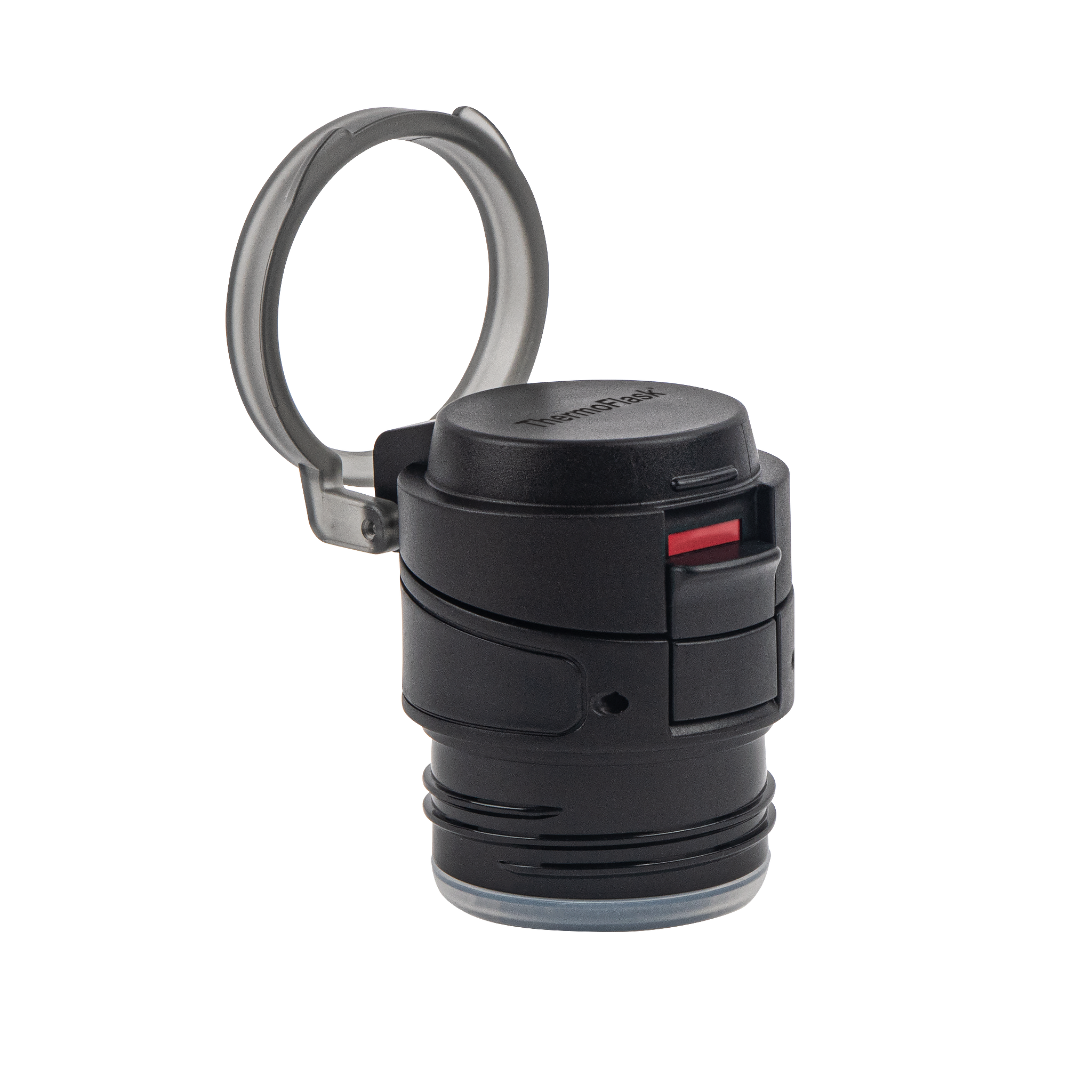 Travel Mug Loop Lid | Black - Leak-Proof, BPA Free