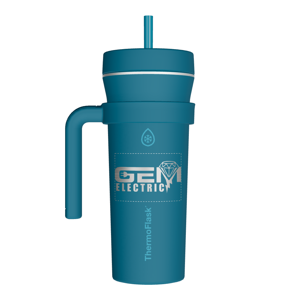 32oz Tumbler With Handle (2 Pack) - customized