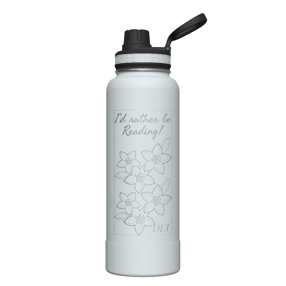 40 oz Bottle 2 Pack w/ Four Lid Combo - customized
