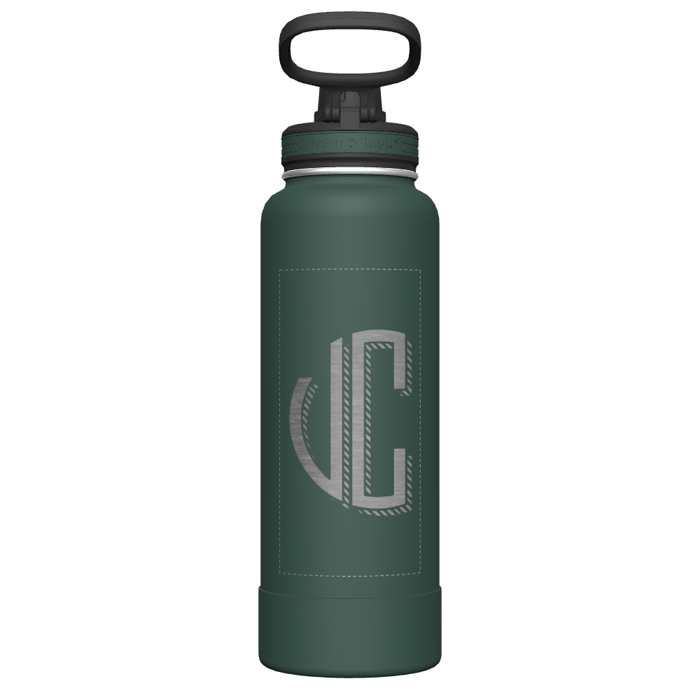 40 oz Bottle 2 Pack w/ Four Lid Combo - customized