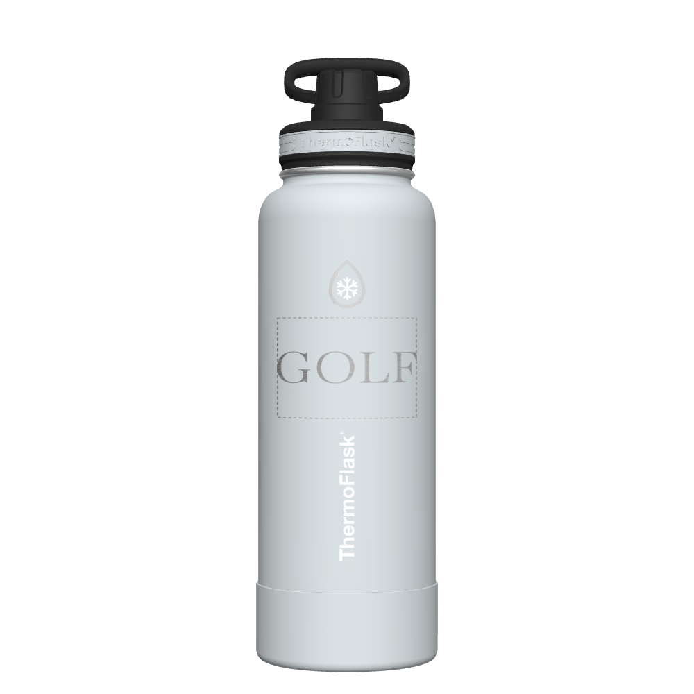 40 oz Bottle 2 Pack w/ Spout Lid - customized
