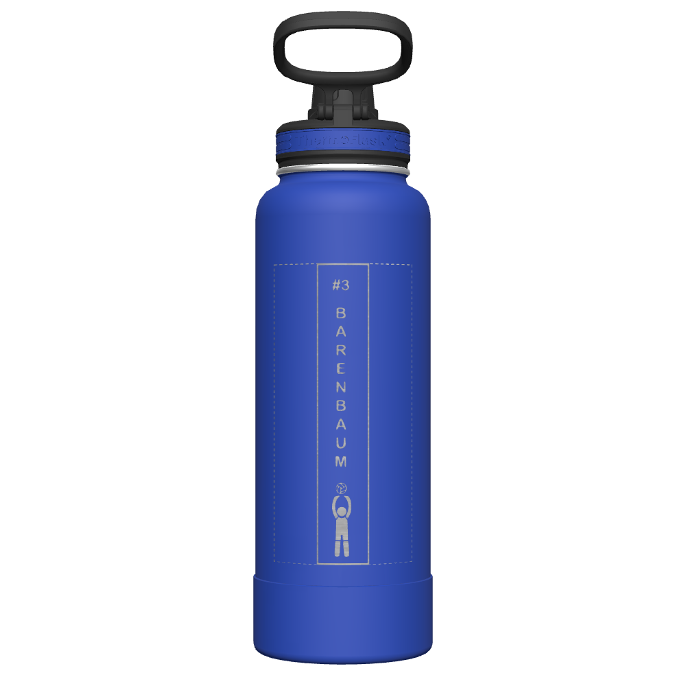 40 oz Bottle 2 Pack w/ Spout Lid - customized