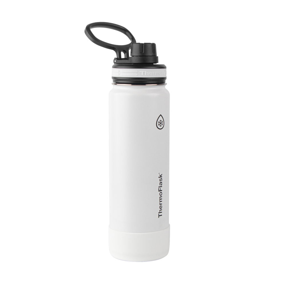 White thermoflask deals