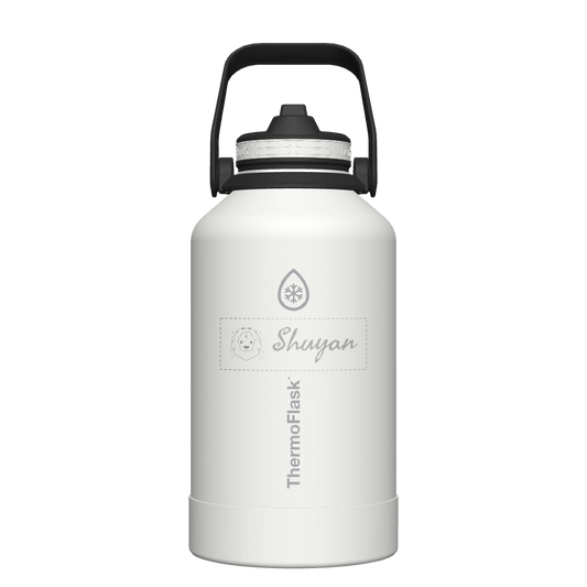 64 oz Straw Bottle - customized