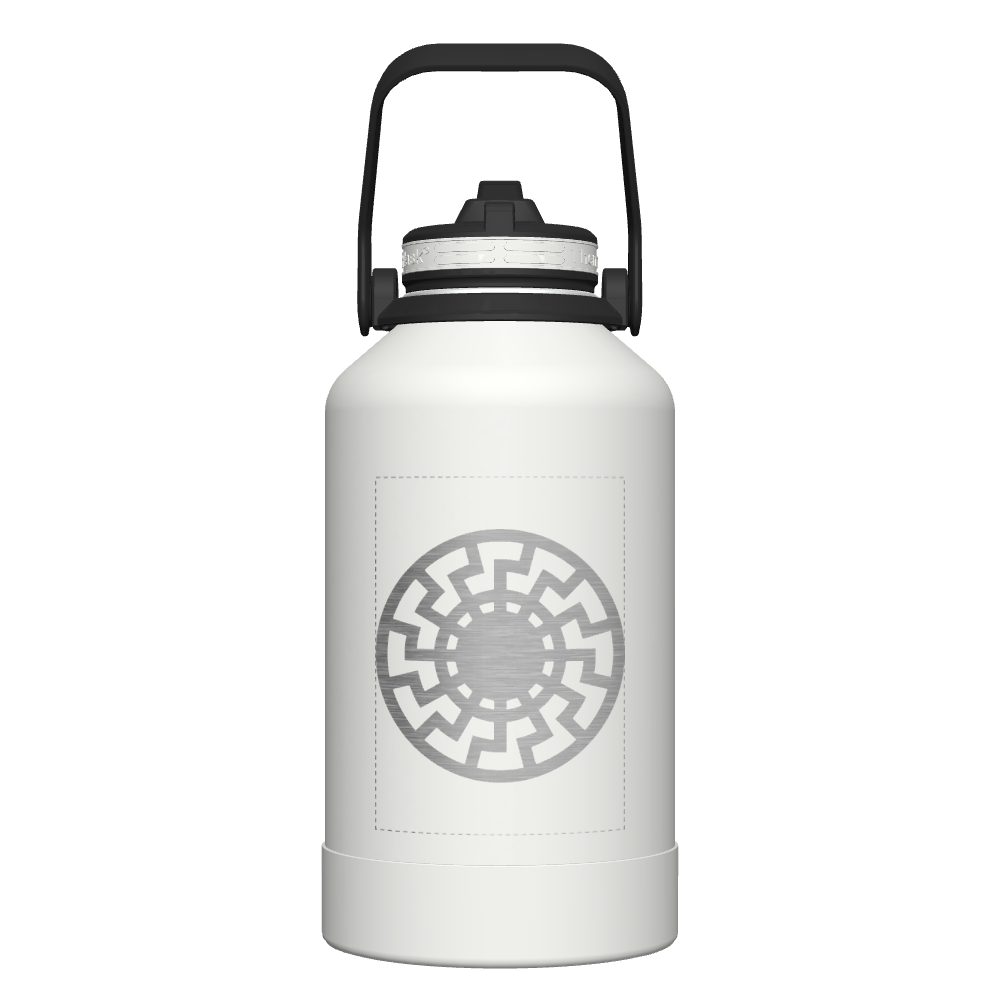 64 oz Straw Bottle - customized