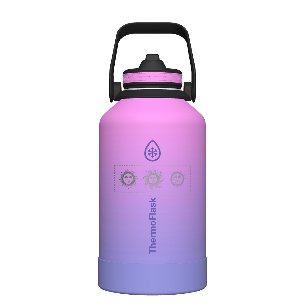 64 oz Straw Bottle - customized