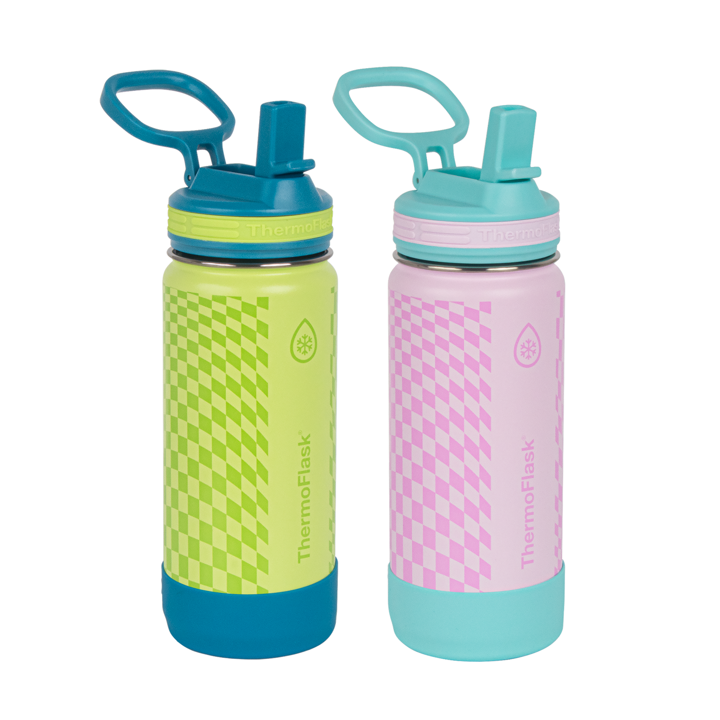 16oz Kids Straw Bottle 2pk