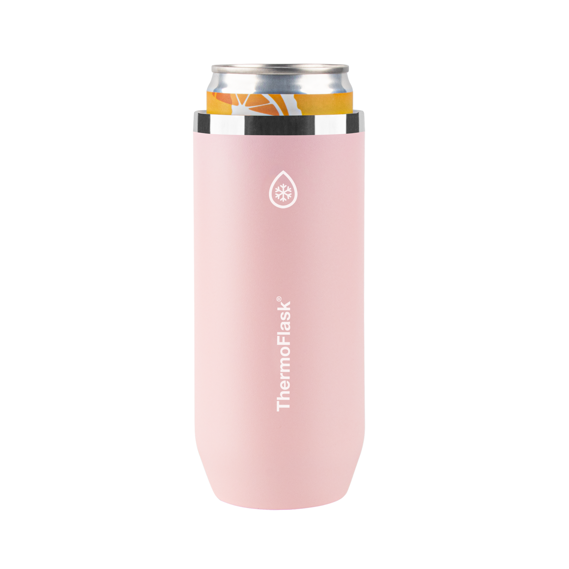 12oz slim Pink Salt/Ultimate Gray