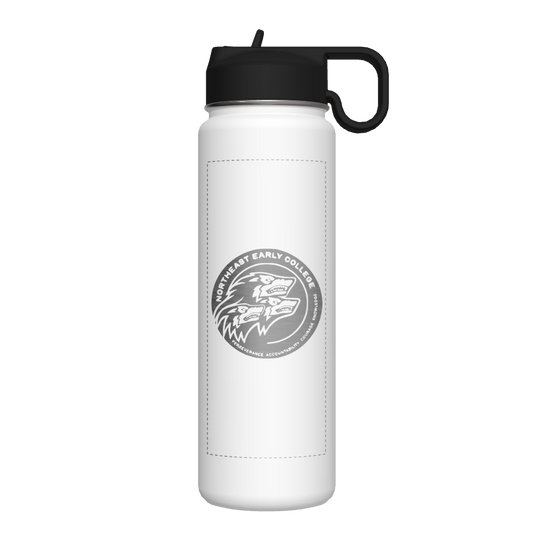Bottle w/ Chug Lid and Straw Lid - customized