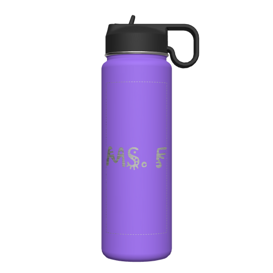 Bottle w/ Chug Lid and Straw Lid - customized