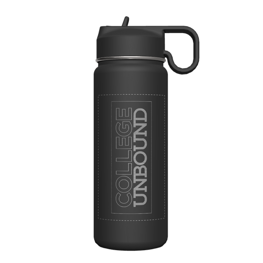 Bottle w/ Chug Lid and Straw Lid - customized