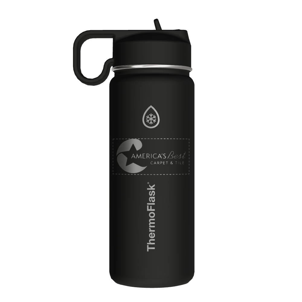 Bottle w/ Chug Lid and Straw Lid - customized
