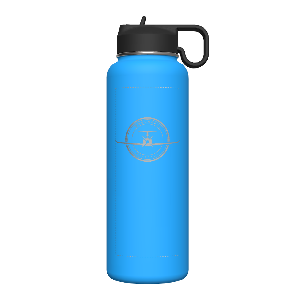 Bottle w/ Chug Lid and Straw Lid - customized
