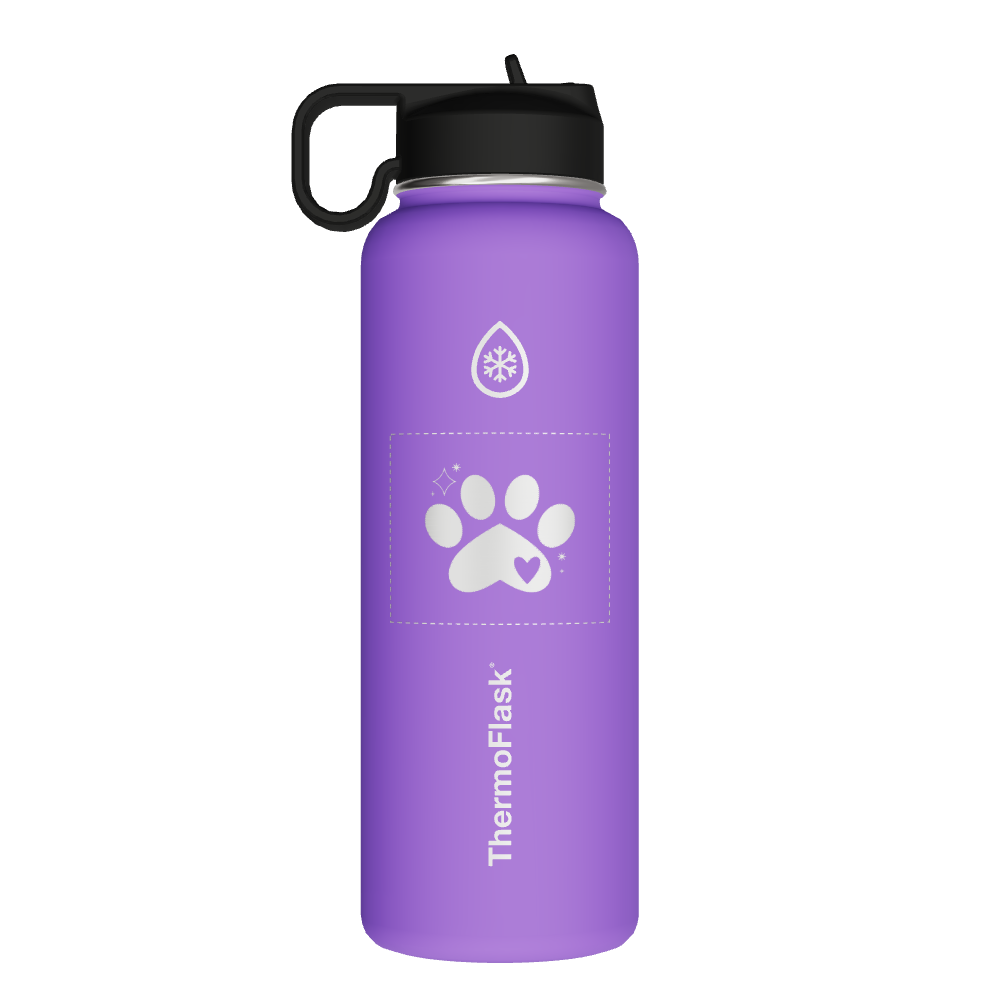 Bottle With Chug Lid and Straw Lid - customized