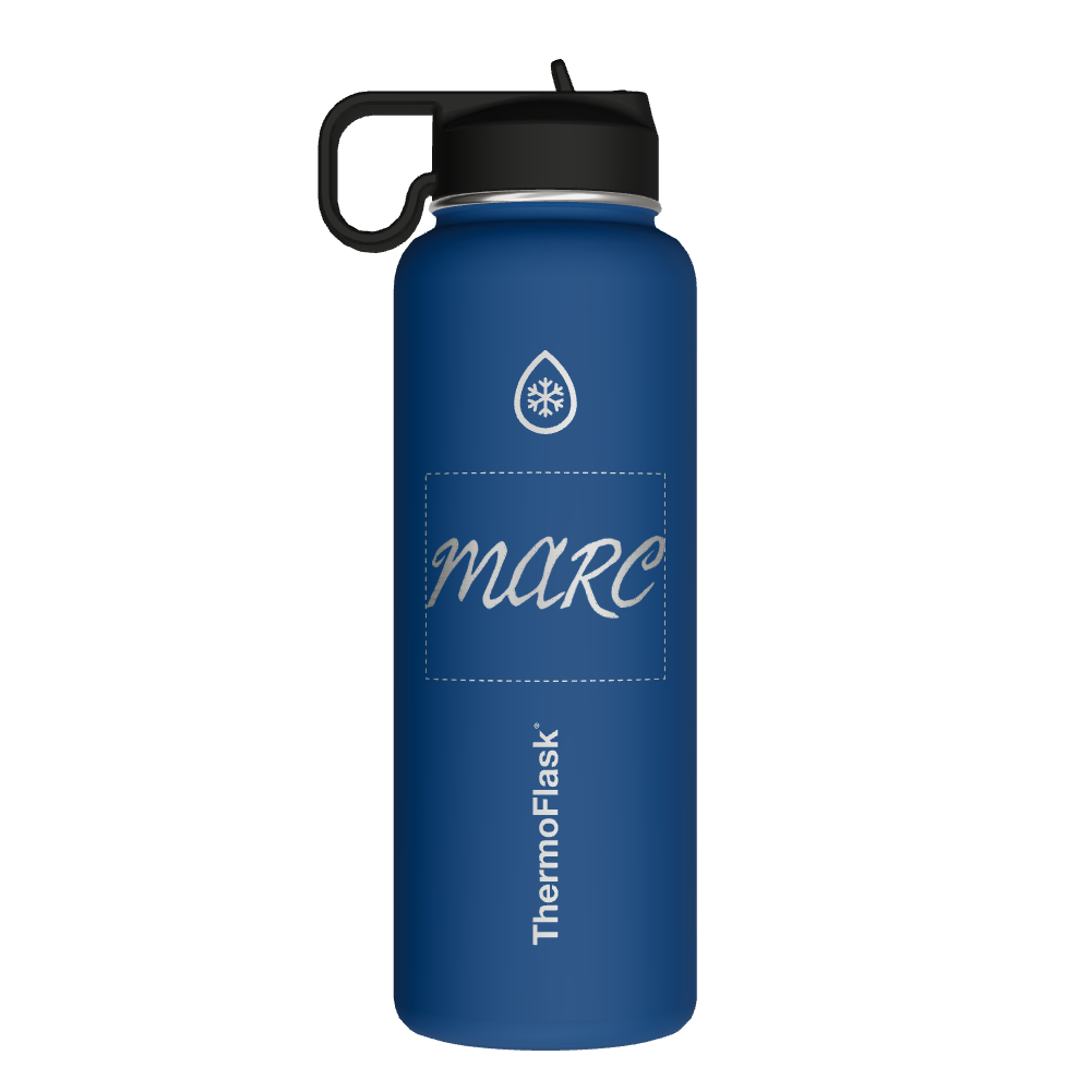 Bottle With Chug Lid and Straw Lid - customized