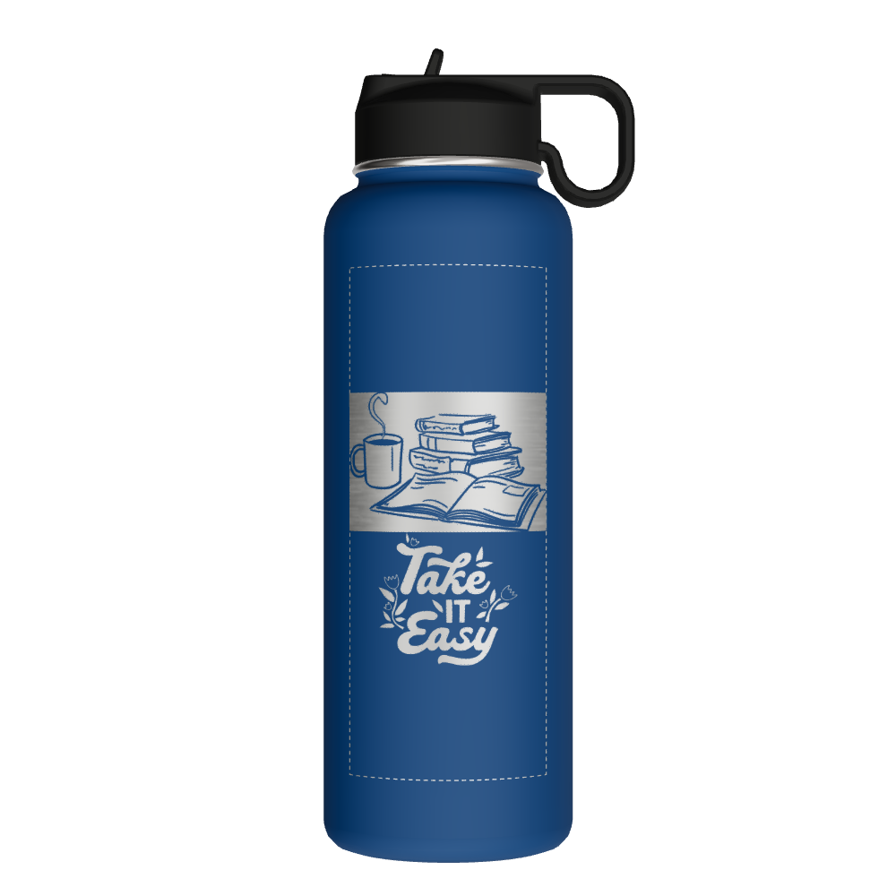 Bottle With Chug Lid and Straw Lid - customized
