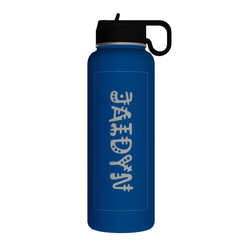 Bottle With Chug Lid and Straw Lid - customized