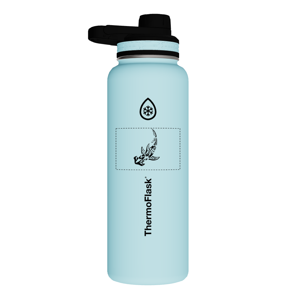 40oz Bottle With Chug Lid - customized