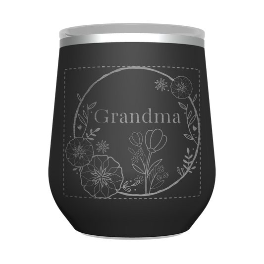 12 oz Wine Tumbler - customized