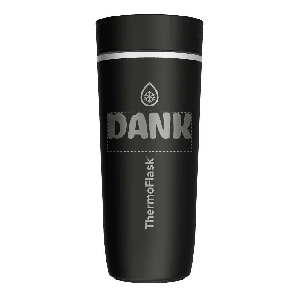 16oz Soft Touch Sip-N-Lok™ Travel Coffee Tumbler - customized