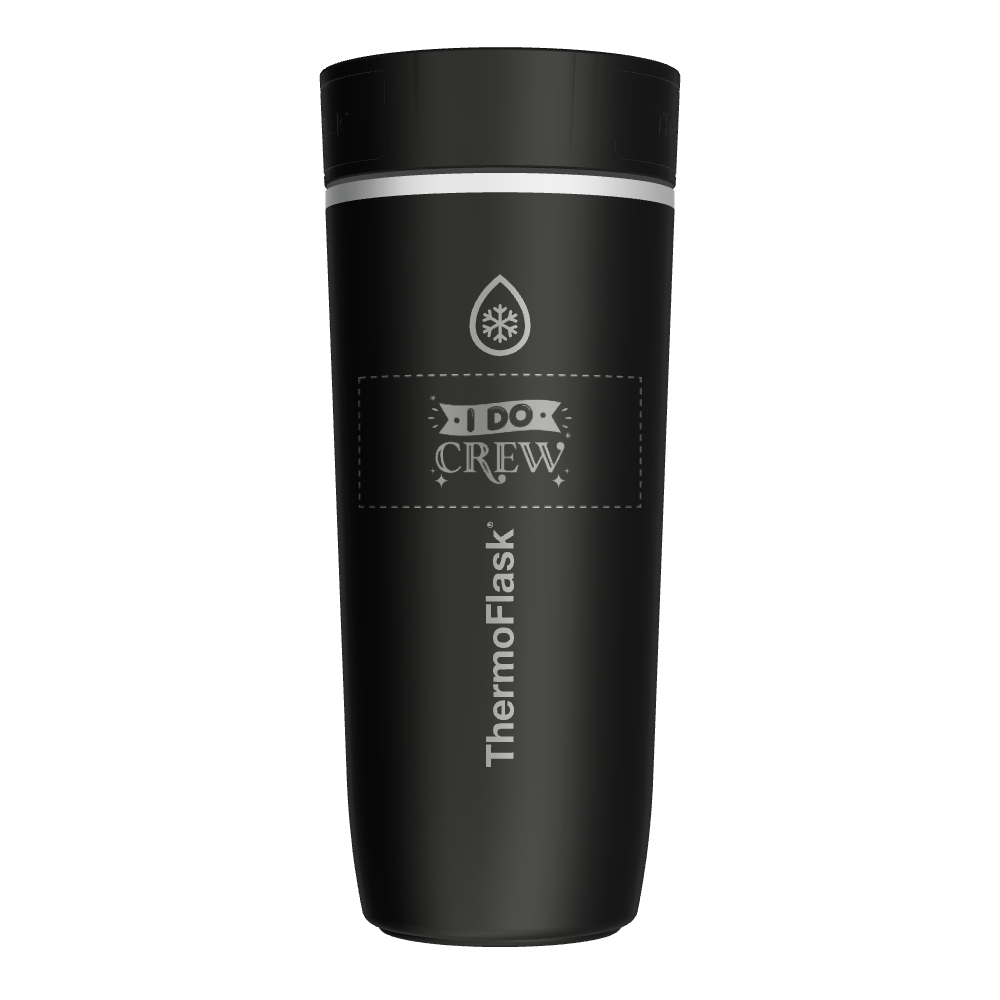 16oz Soft Touch Sip-N-Lok™ Travel Coffee Tumbler - customized