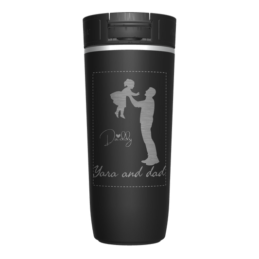 16oz Sip-N-Lok™ Travel Coffee Tumbler - customized