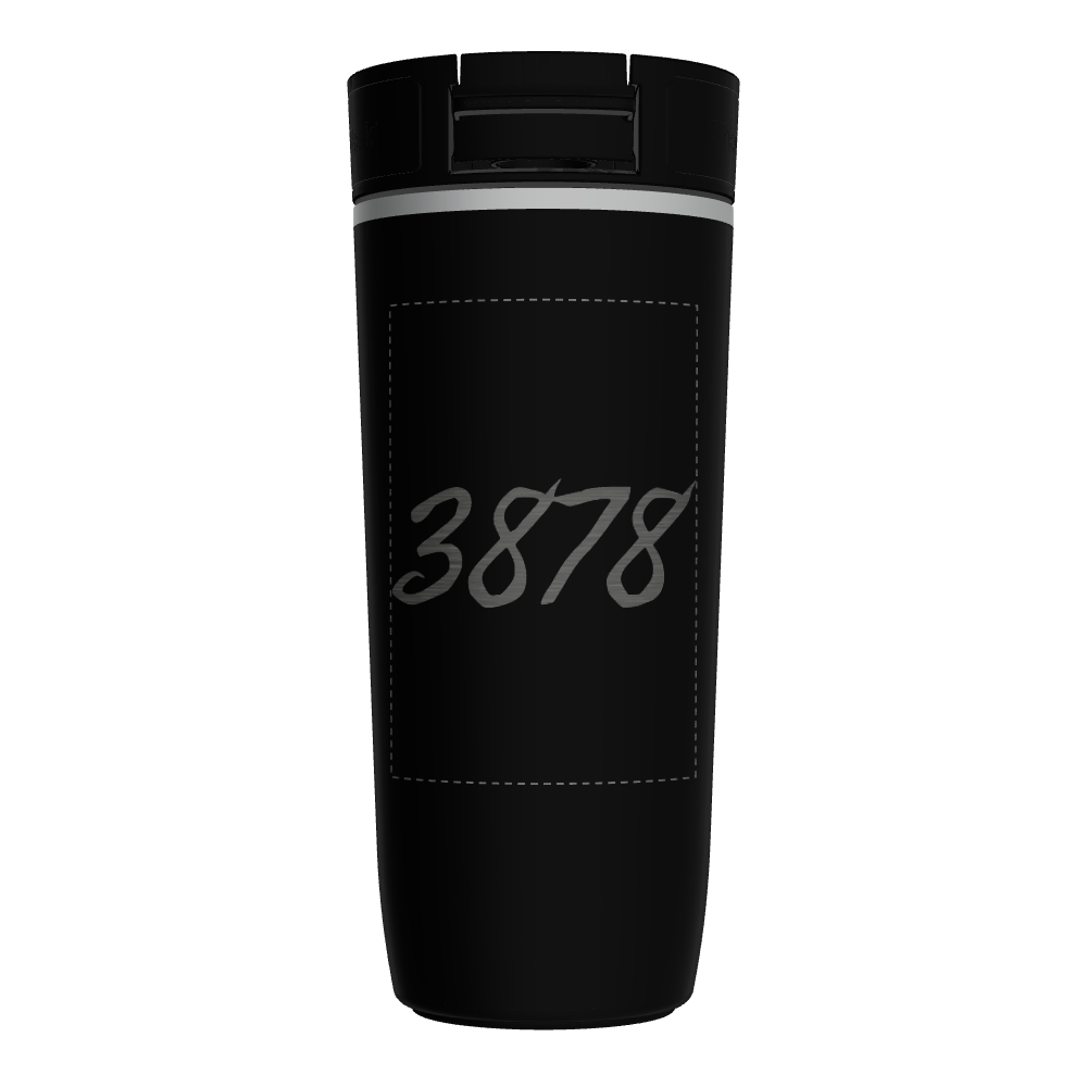 16oz Soft Touch Sip-N-Lok™ Travel Coffee Tumbler - customized