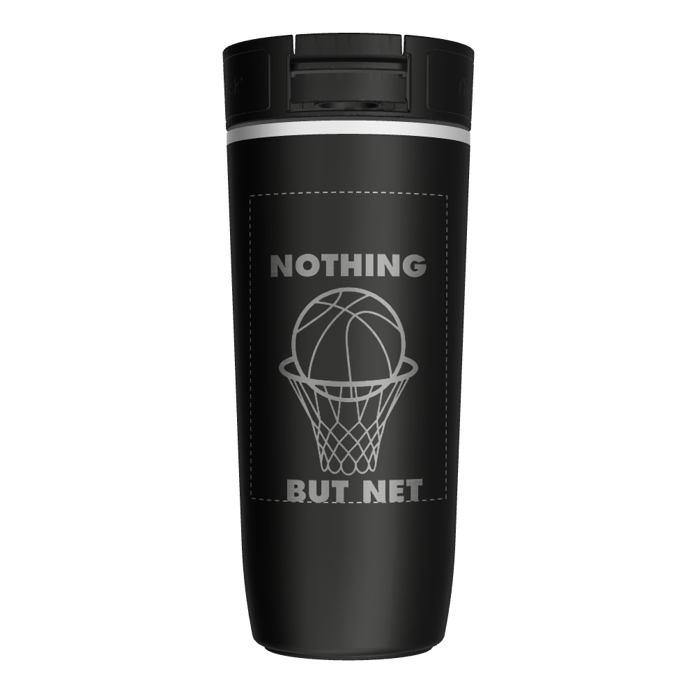 16oz Soft Touch Sip-N-Lok™ Travel Coffee Tumbler - customized