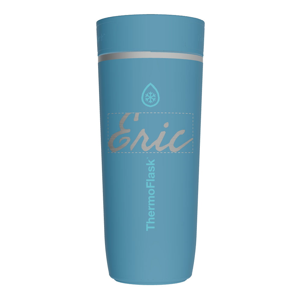 16oz Soft Touch Sip-N-Lok™ Travel Coffee Tumbler - customized