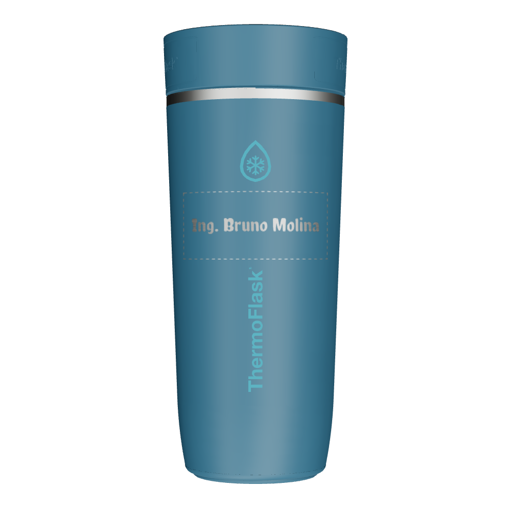 16oz Soft Touch Sip-N-Lok™ Travel Coffee Tumbler - customized